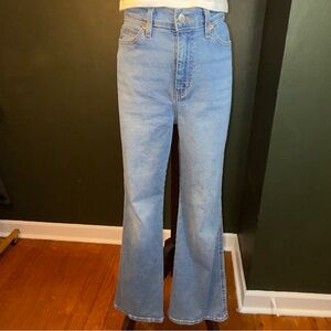 Signature by Levi Strauss Women's Light Blue Flare Jeans